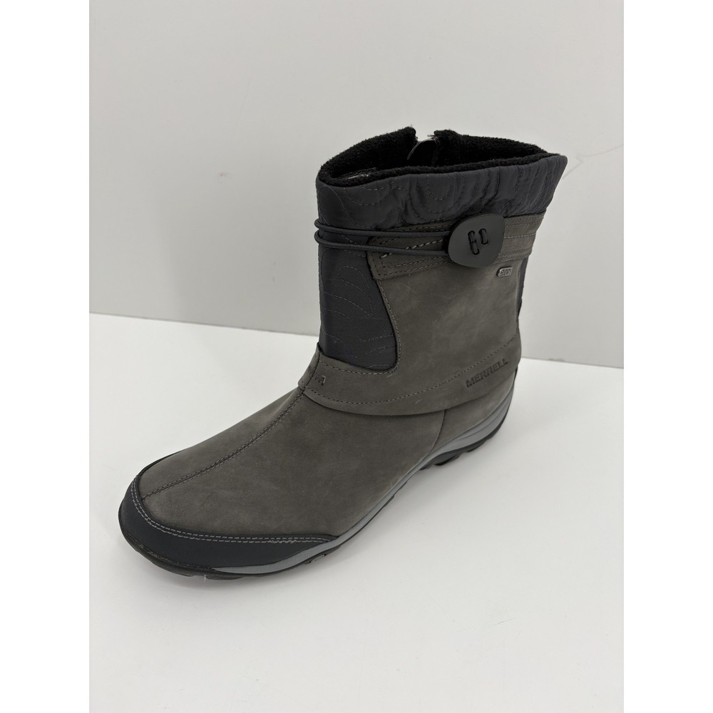 Merrell Charcoal and Black Ankle Booties